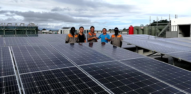  50KW  Comercial sistema de energia solar no telhado fora da rede nas filipinas
