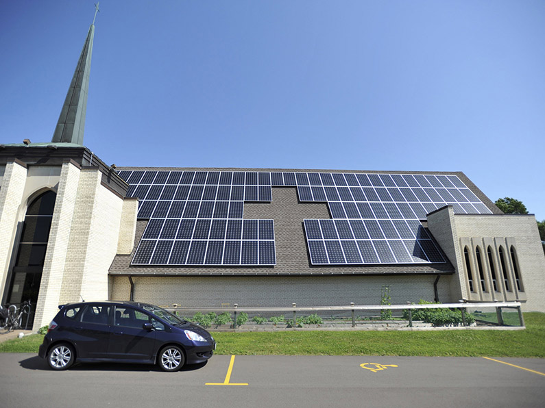 Igreja de Nova Jersey será batizada com garagem solar de 682 kW